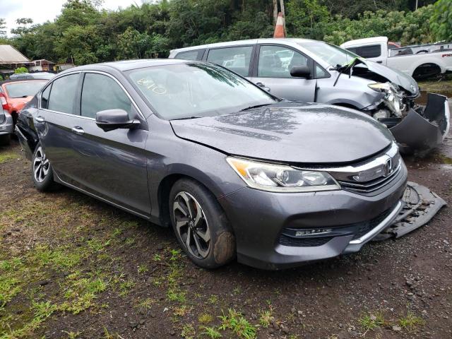 1HGCR3F86GA025797 - 2016 HONDA ACCORD EXL GRAY photo 4