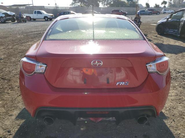 JF1ZNAA17D1707978 - 2013 TOYOTA SCION FR-S წითელი ფოტო 6