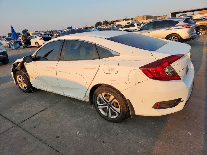 19XFC2F54GE077102 - 2016 HONDA CIVIC LX WHITE photo 2