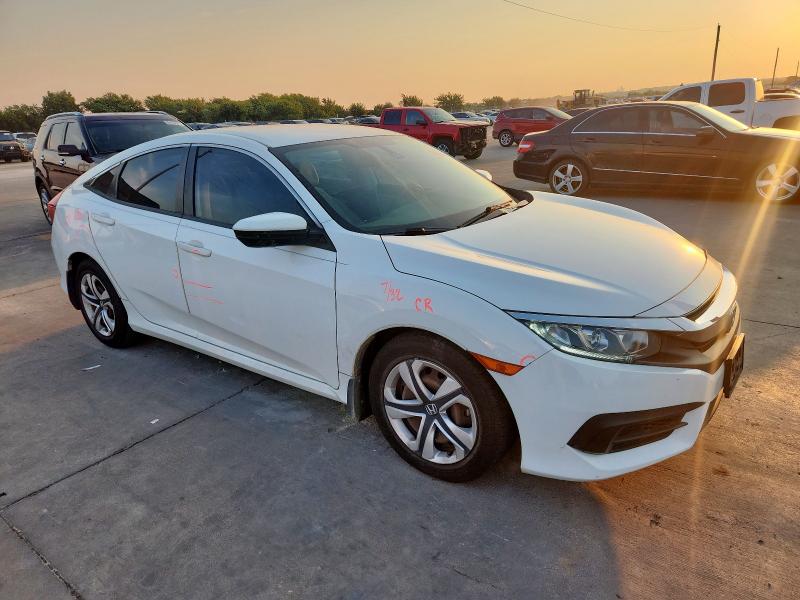 19XFC2F54GE077102 - 2016 HONDA CIVIC LX WHITE photo 4