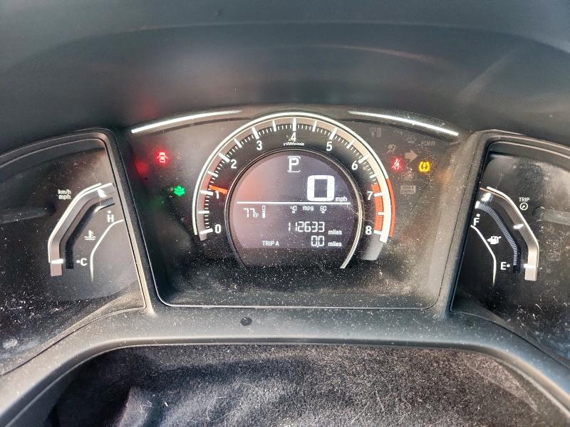 19XFC2F54GE077102 - 2016 HONDA CIVIC LX WHITE photo 9