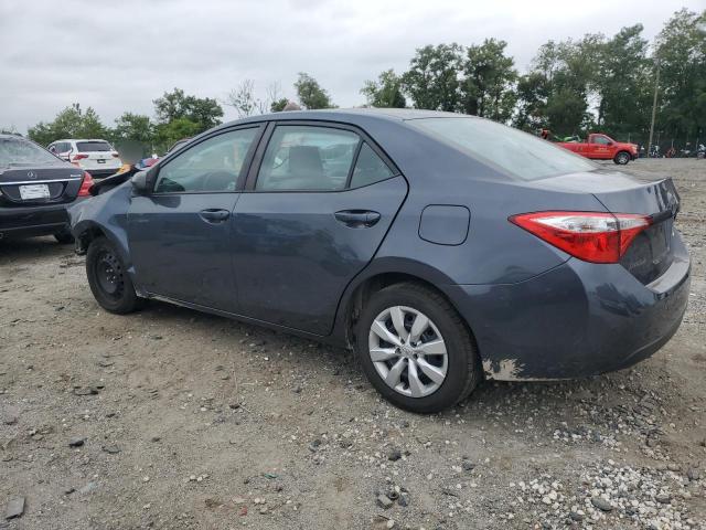 2T1BURHE5GC618612 - 2016 TOYOTA COROLLA L GRAY photo 2