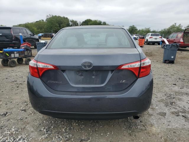 2T1BURHE5GC618612 - 2016 TOYOTA COROLLA L GRAY photo 6