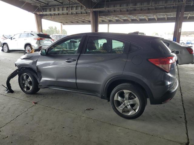 3CZRU5H39JG703756 - 2018 HONDA HR-V LX ნაცრისფერი ფოტო 2