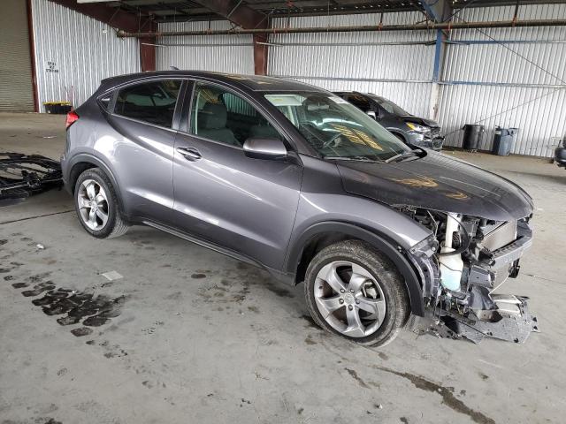 3CZRU5H39JG703756 - 2018 HONDA HR-V LX ნაცრისფერი ფოტო 4