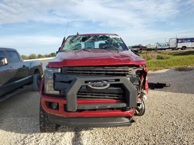 1FT7W2BT5KEC91651 - 2019 FORD F250 SUPER DUTY RED photo 5