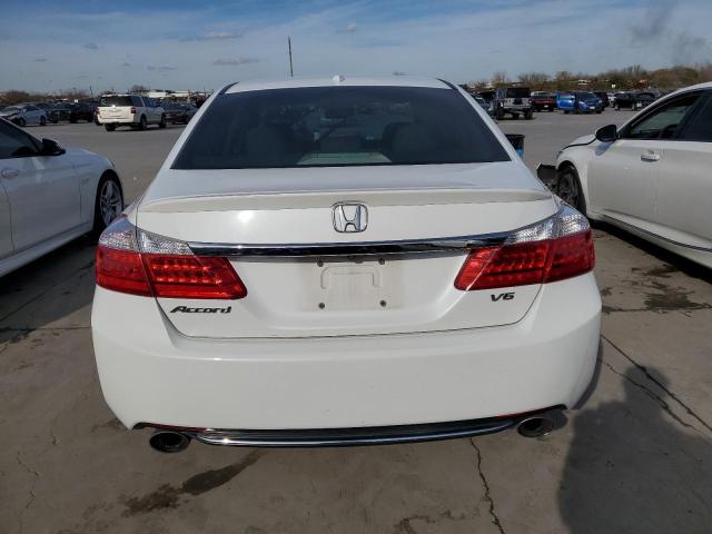 1HGCR3F87FA032420 - 2015 HONDA ACCORD EXL WHITE photo 6