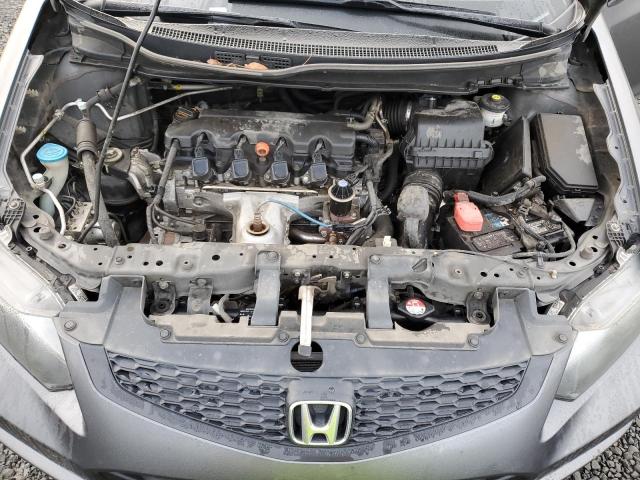 2HGFG3B0XDH503770 - 2013 HONDA CIVIC EXL Մոխրագույն լուսանկար 11