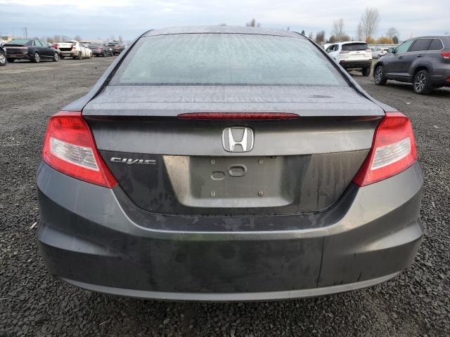 2HGFG3B0XDH503770 - 2013 HONDA CIVIC EXL GRAY photo 6