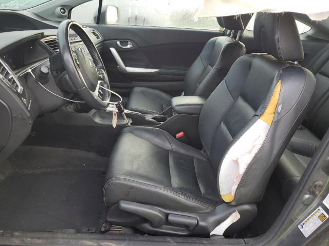 2HGFG3B0XDH503770 - 2013 HONDA CIVIC EXL Մոխրագույն լուսանկար 7