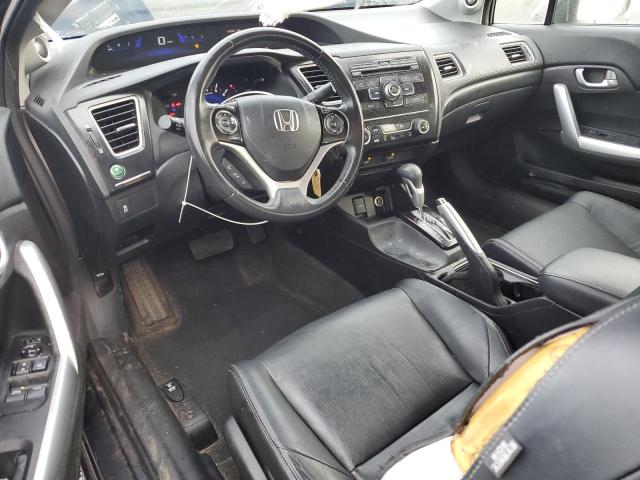 2HGFG3B0XDH503770 - 2013 HONDA CIVIC EXL Մոխրագույն լուսանկար 8
