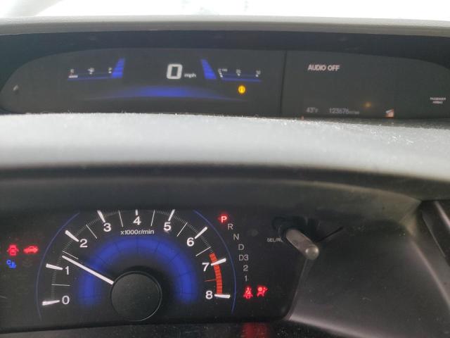 2HGFG3B0XDH503770 - 2013 HONDA CIVIC EXL Մոխրագույն լուսանկար 9