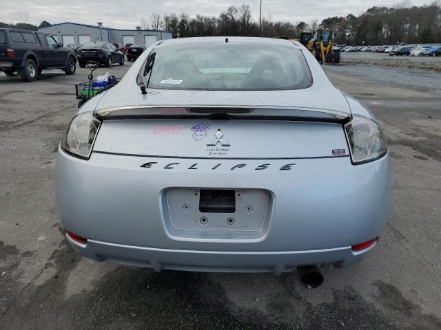 4A3AK64FX7E070115 - 2007 MITSUBISHI ECLIPSE ES SILVER photo 6