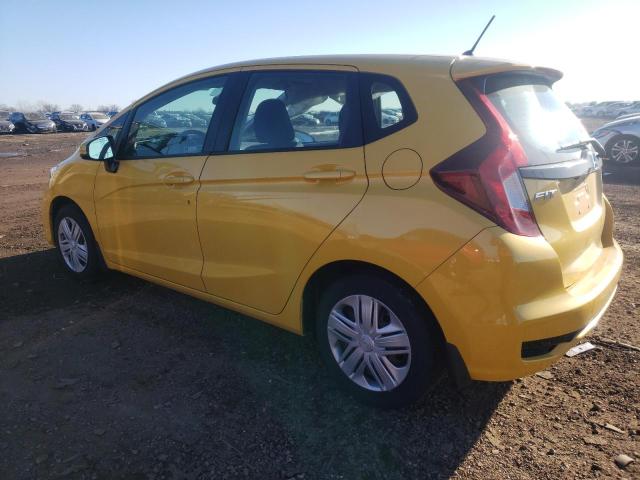 3HGGK5H41KM705744 - 2019 HONDA FIT LX YELLOW photo 2