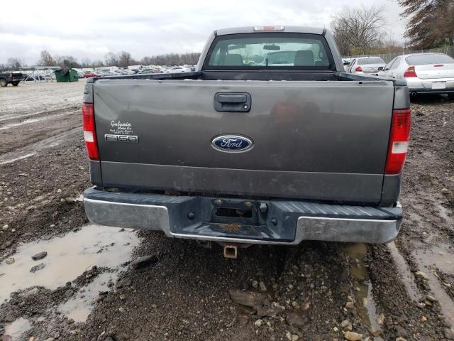 1FTRF12W64NC39817 - 2004 FORD F150 GRAY photo 6