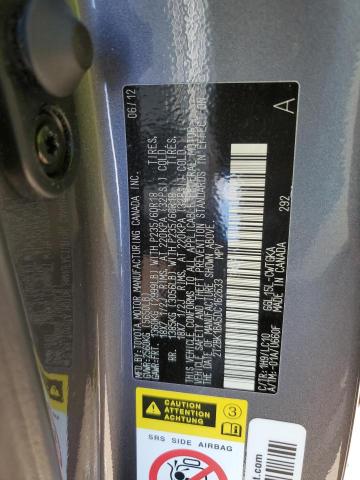 2T2BK1BA5DC162633 - 2013 LEXUS RX 350 BASE GRAY photo 14