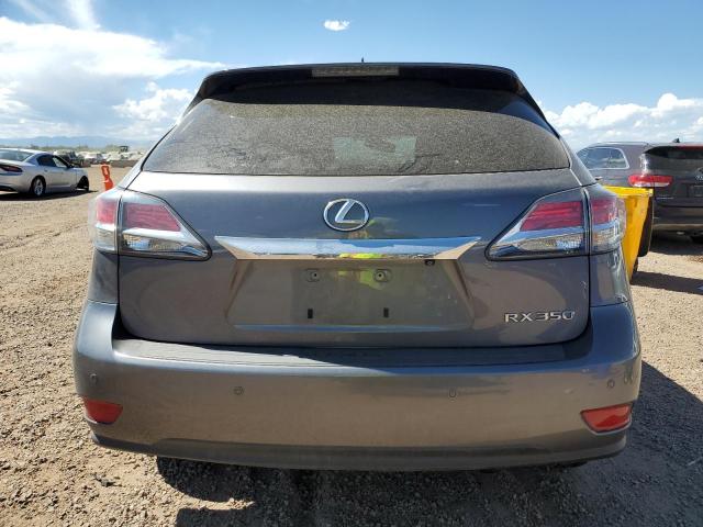 2T2BK1BA5DC162633 - 2013 LEXUS RX 350 BASE GRAY photo 6