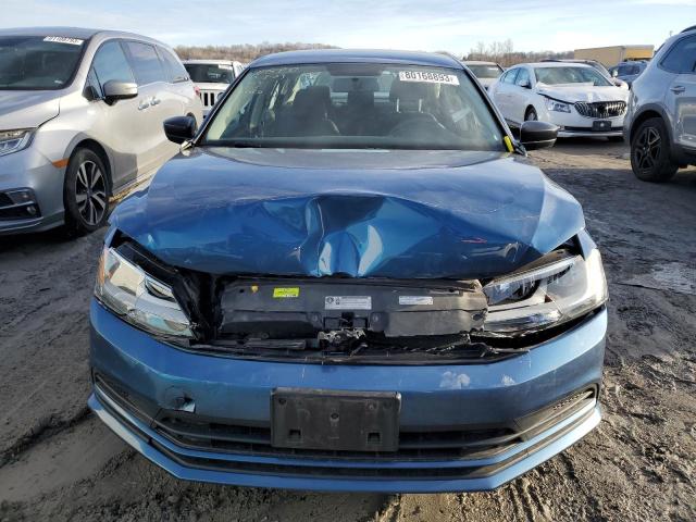 3VW267AJ8GM245477 - 2016 VOLKSWAGEN JETTA S BLUE photo 5