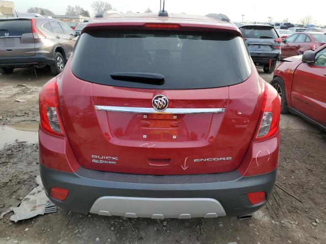 KL4CJASB2GB716695 - 2016 BUICK ENCORE RED photo 6