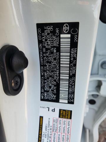 JTND4MBE6M3107656 - 2021 TOYOTA COROLLA SE 白色 照片 12