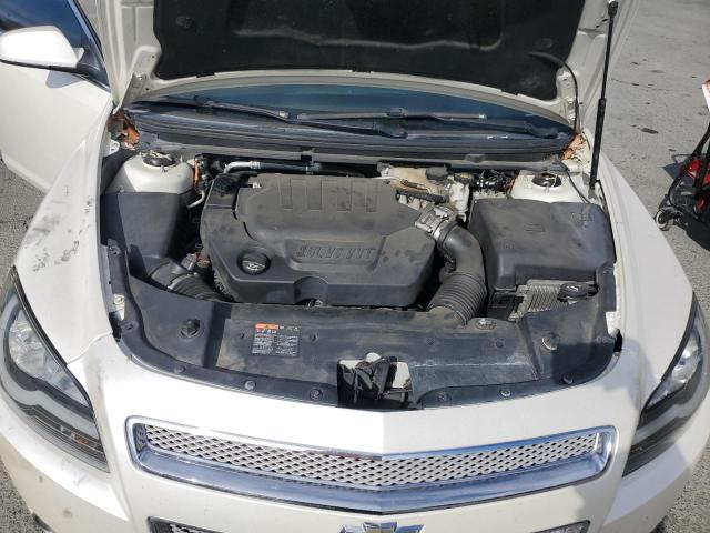 1G1ZE5E71BF381278 - 2011 CHEVROLET MALIBU LTZ WHITE photo 11