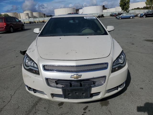1G1ZE5E71BF381278 - 2011 CHEVROLET MALIBU LTZ WHITE photo 5