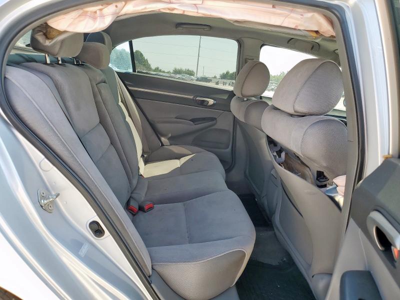 1HGFA16847L026783 - 2007 HONDA CIVIC EX SILVER photo 10