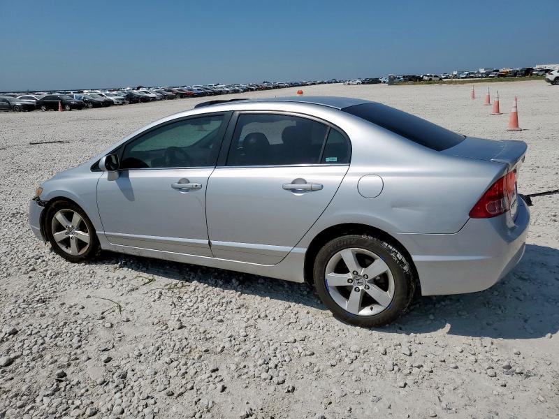 1HGFA16847L026783 - 2007 HONDA CIVIC EX SILVER photo 2