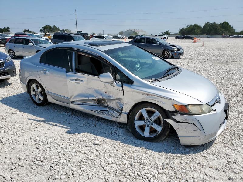 1HGFA16847L026783 - 2007 HONDA CIVIC EX SILVER photo 4