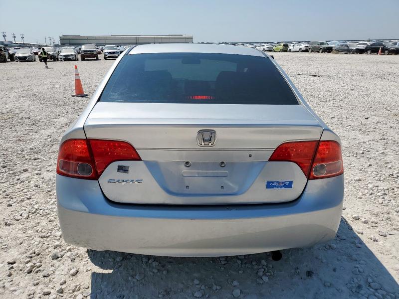 1HGFA16847L026783 - 2007 HONDA CIVIC EX SILVER photo 6
