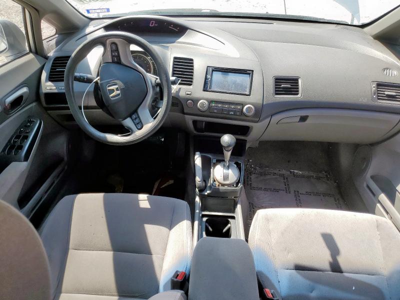 1HGFA16847L026783 - 2007 HONDA CIVIC EX SILVER photo 8