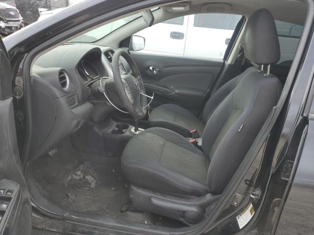 3N1CN7AP1FL864766 - 2015 NISSAN VERSA S BLACK photo 7