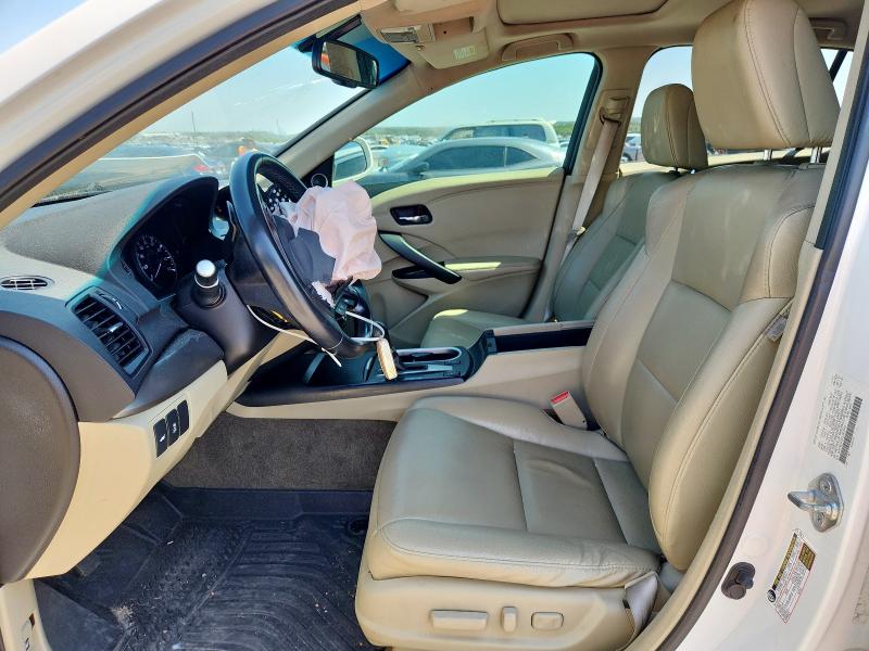 5J8TB3H33JL007470 - 2018 ACURA RDX WHITE photo 7