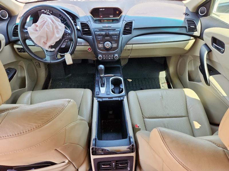 5J8TB3H33JL007470 - 2018 ACURA RDX WHITE photo 8