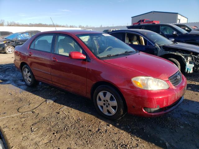 1NXBR32E38Z969218 - 2008 TOYOTA COROLLA CE BURGUNDY photo 4