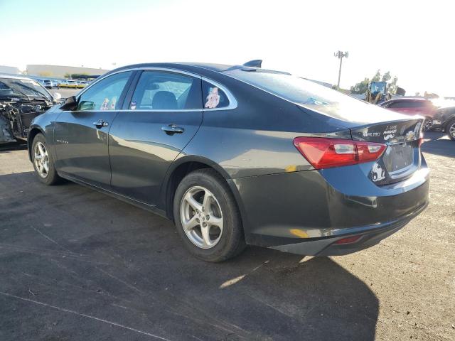 1G1ZB5STXHF183768 - 2017 CHEVROLET MALIBU LS 灰色 照片 2