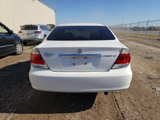 4T1BE32K35U601733 - 2005 TOYOTA CAMRY LE WHITE photo 6