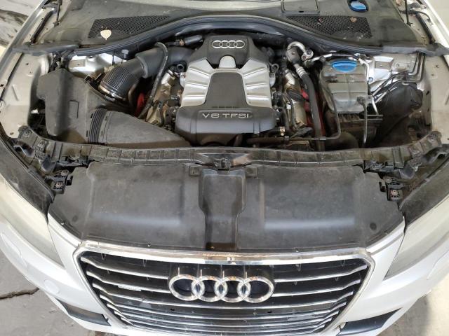 WAUSGAFC3CN002731 - 2012 AUDI A7 PRESTIGE SILVER photo 11