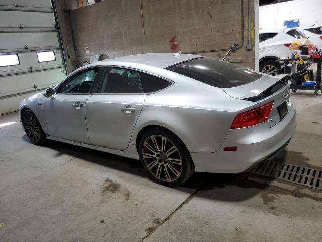 WAUSGAFC3CN002731 - 2012 AUDI A7 PRESTIGE SILVER photo 2