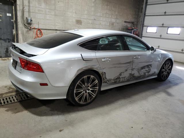 WAUSGAFC3CN002731 - 2012 AUDI A7 PRESTIGE SILVER photo 3