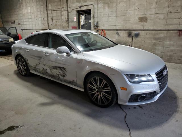 WAUSGAFC3CN002731 - 2012 AUDI A7 PRESTIGE SILVER photo 4