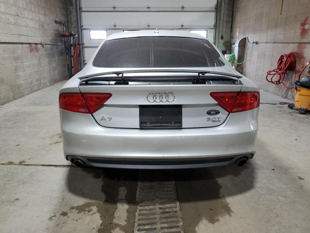 WAUSGAFC3CN002731 - 2012 AUDI A7 PRESTIGE SILVER photo 6