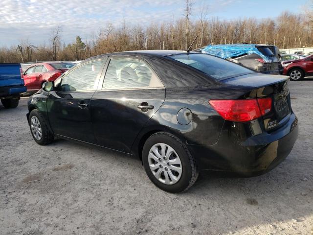 KNAFU4A24C5625883 - 2012 KIA FORTE EX BLACK photo 2