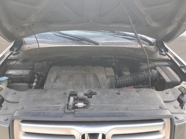 5FNYF28508B009601 - 2008 HONDA PILOT EXL GRAY photo 12