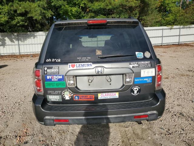 5FNYF28508B009601 - 2008 HONDA PILOT EXL GRAY photo 6