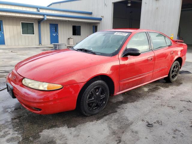 1G3NL52F84C202035 - 2004 OLDSMOBILE ALERO GL RED photo 1