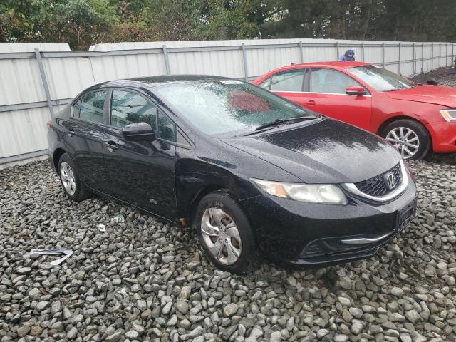 19XFB2F50EE227819 - 2014 HONDA CIVIC LX BLACK photo 4