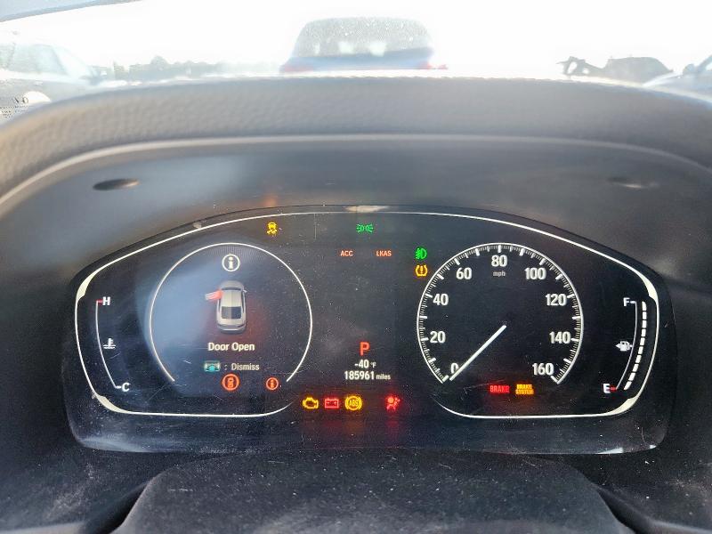 1HGCV1F45JA162122 - 2018 HONDA ACCORD EX თეთრი ფოტო 9