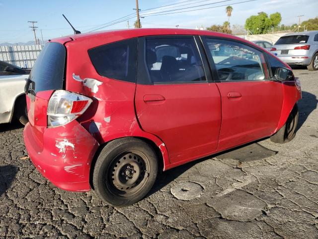 JHMGE8H29AC017995 - 2010 HONDA FIT RED photo 3