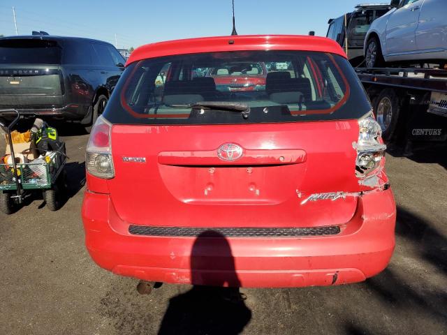2T1KR32EX5C380261 - 2005 TOYOTA COROLLA MA XR RED photo 6
